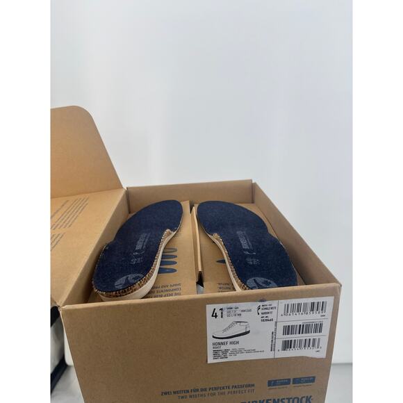 Birkenstock Honnef High Ladies 10 Men's 8 EU 41 Roast Narrow fit - Picture 5 of 6